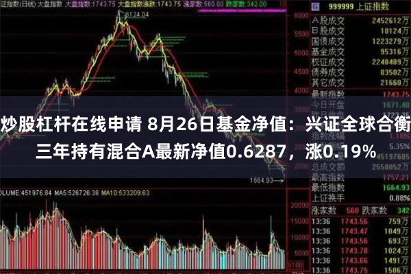 炒股杠杆在线申请 8月26日基金净值：兴证全球合衡三年持有混合A最新净值0.6287，涨0.19%